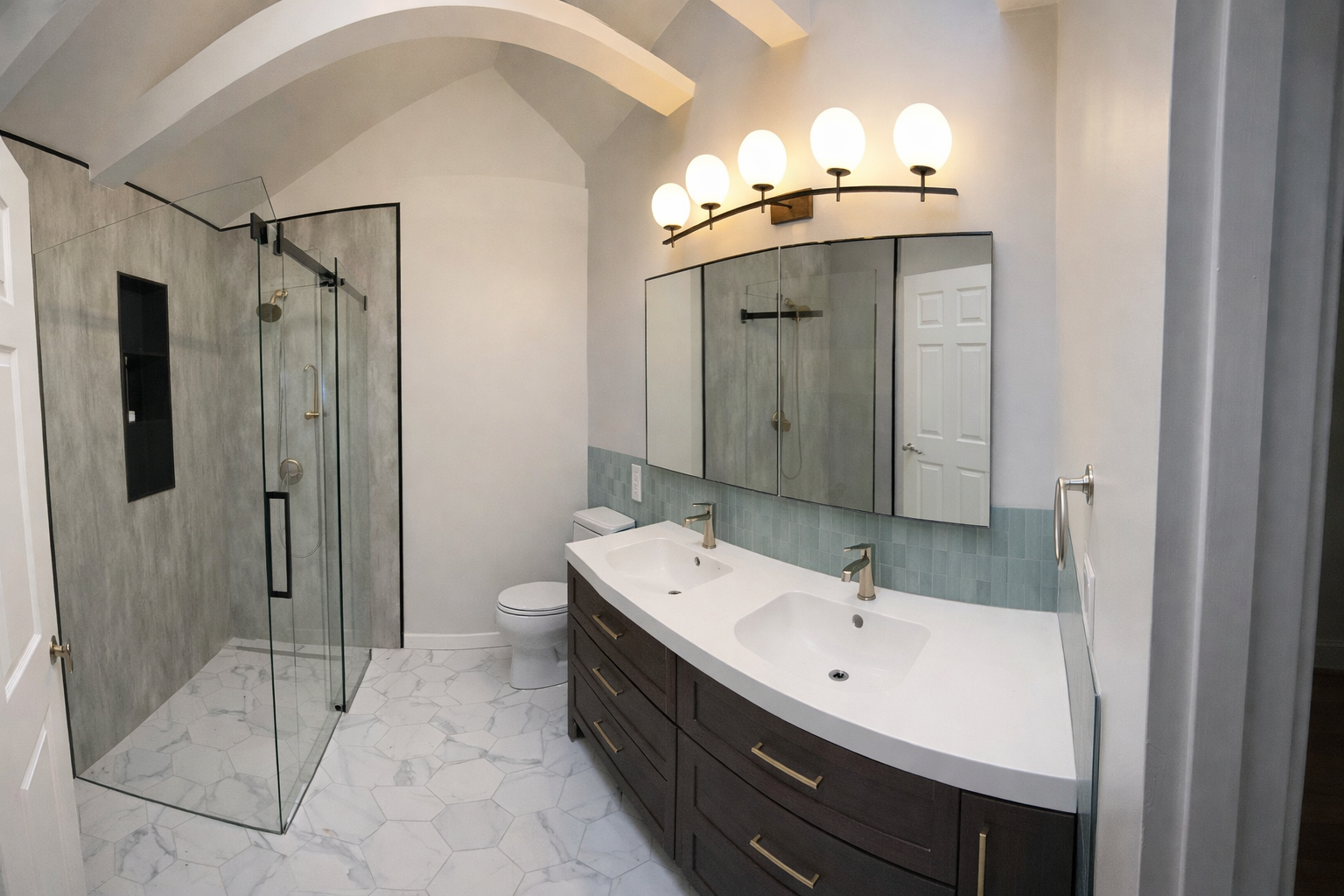 Walk-in shower install in Renton, WA