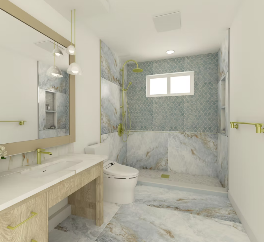 Walk-in shower install in Seattle