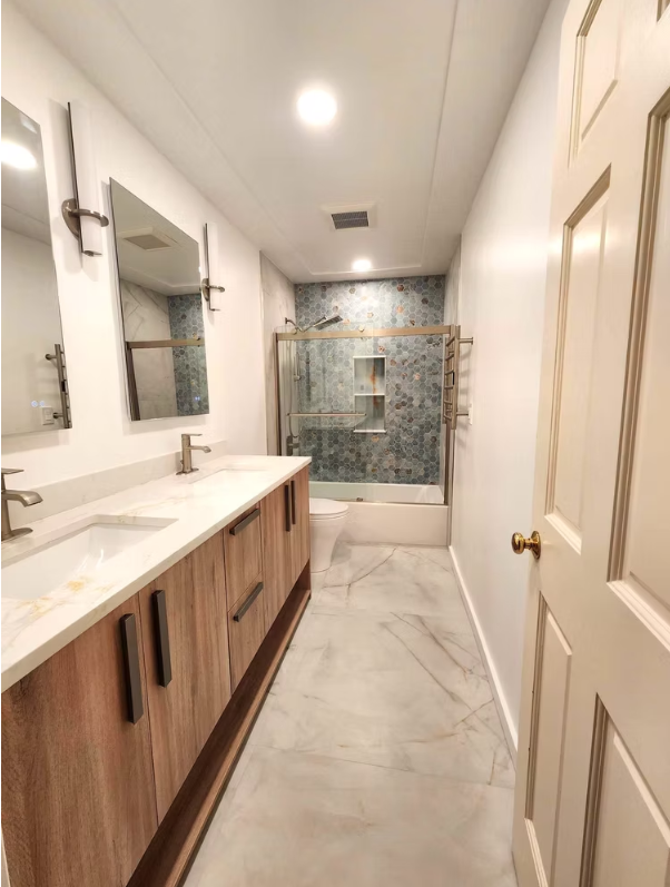 Walk-in shower install in Seattle